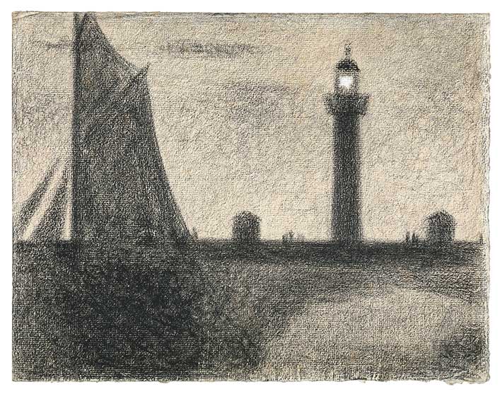 옹플뢰르의 등대