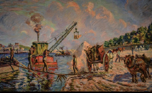 센 강가의 풍경