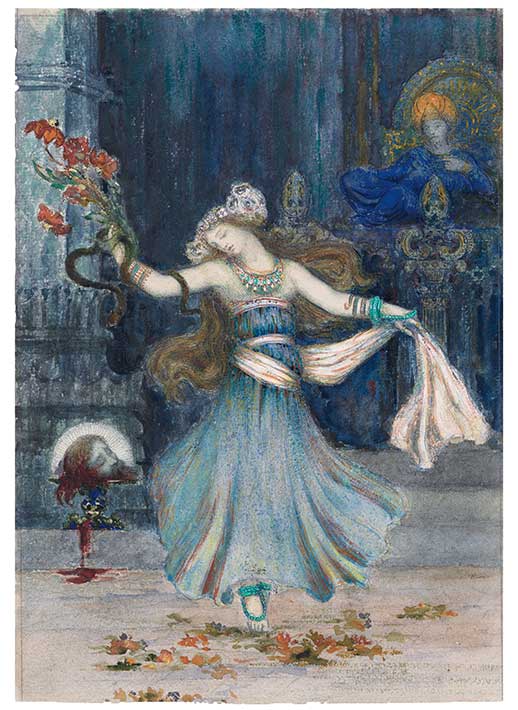 성 세례 요한의 머리 앞에서 춤을 추는 살로메