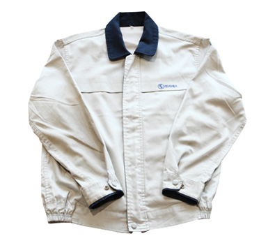 North Korean workers' uniform in the Gaeseong Industrial Complex