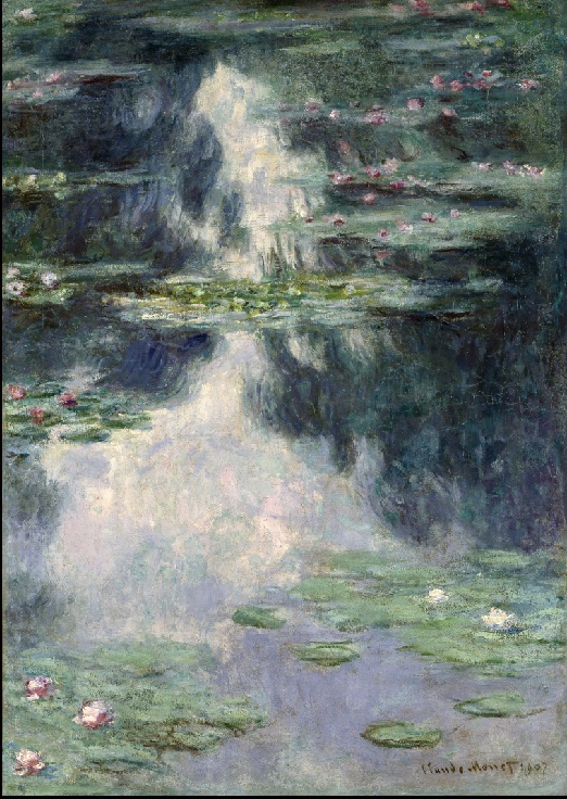 수련이 있는 연못