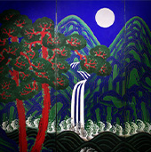 Joseon Six-Fold Screen of the Sun, Moon, and Five Peaks