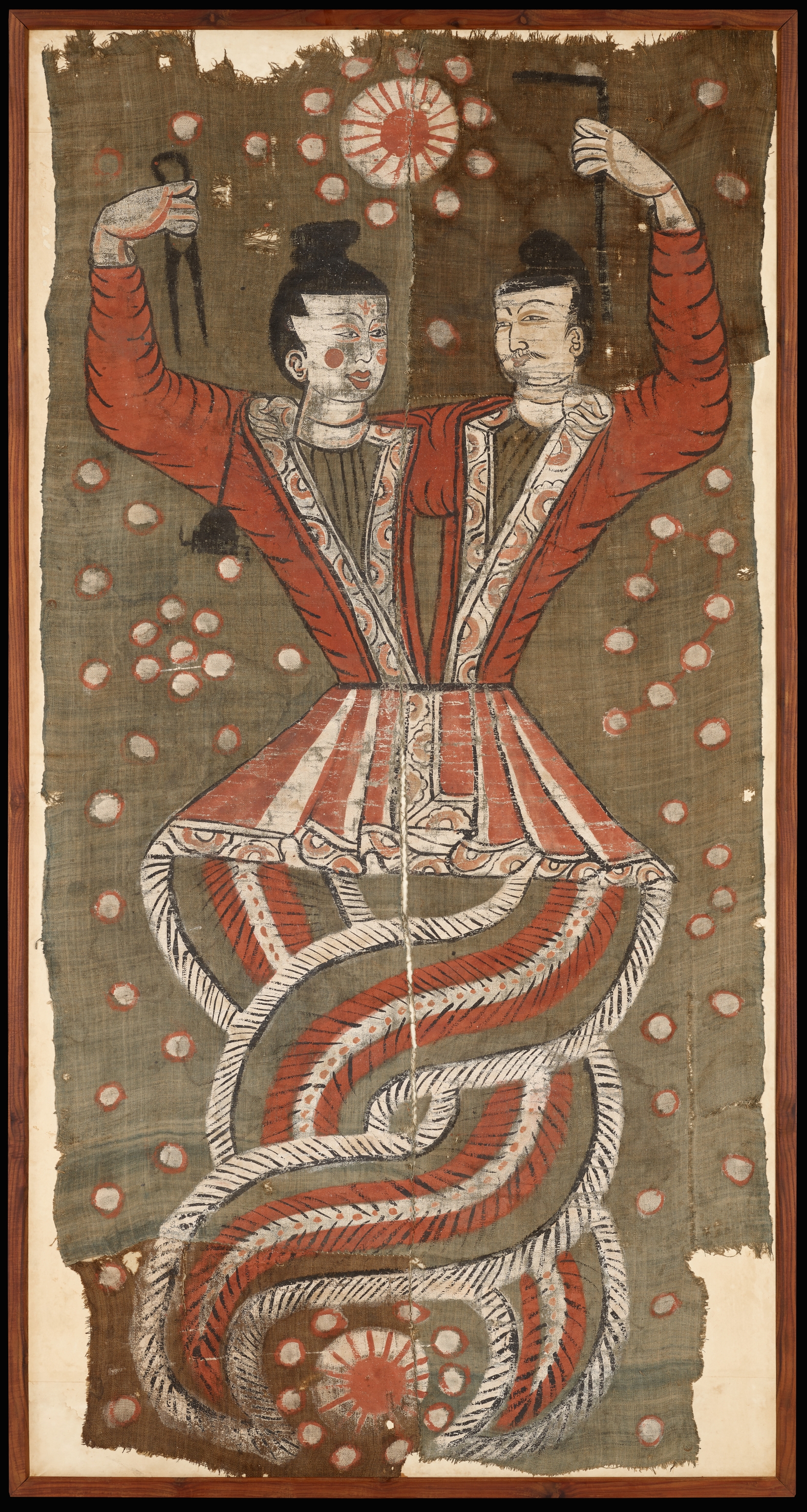 창조신 복희와 여와