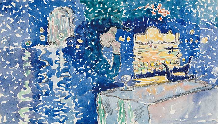 베네치아: 구세주 축제의 밤