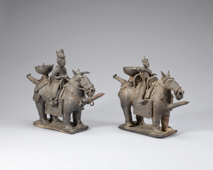 신라 기마인물형 토기