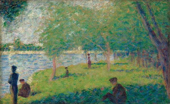 <그랑드자트섬의 일요일 오후>를 위한 습작