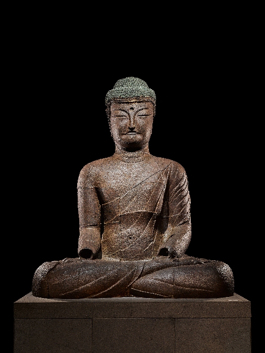 철불 좌상 (현존 최고(最古) 철불)