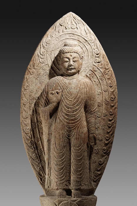 감산사 석조아미타여래·미륵보살입상