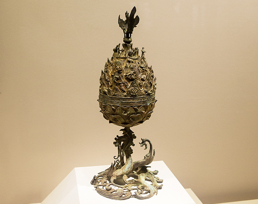 Baekje Gilt-bronze Incense Burner
