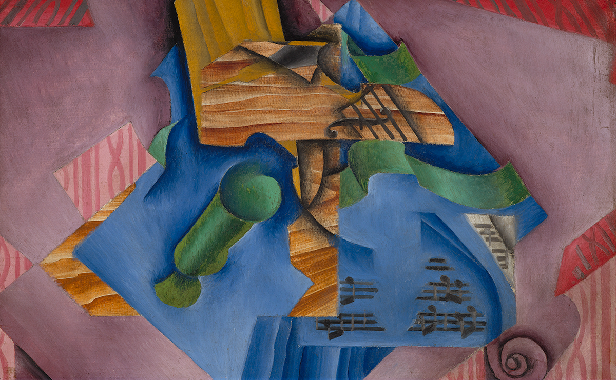 현실의 재구성: 종합적 큐비즘 1912–1914 섹션 이미지