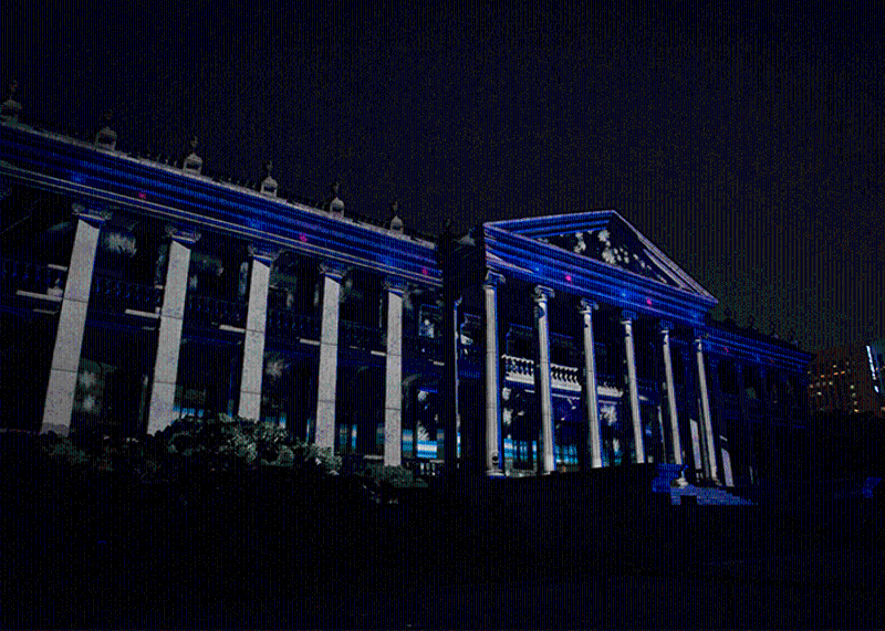 Deoksugung at Night and the Urban Palace